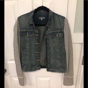 Women’s Hooded Denim Jacket. Never worn, no tags.